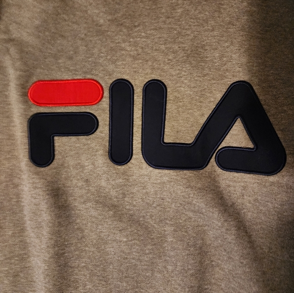 Fila sz Large Men's Gray Sweatshirt BNWT - Picture 5 of 9